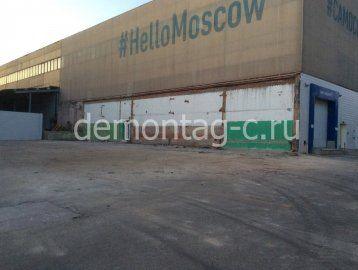 Демонтаж кирпичного строения 150 m2